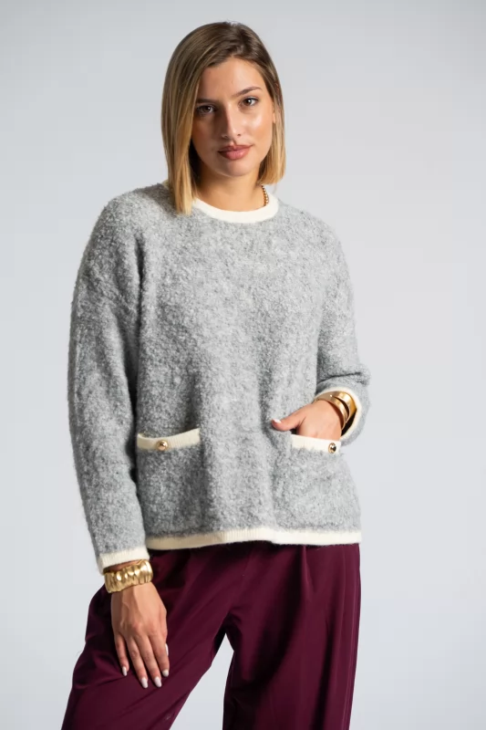 Knitted Sweater Pockets