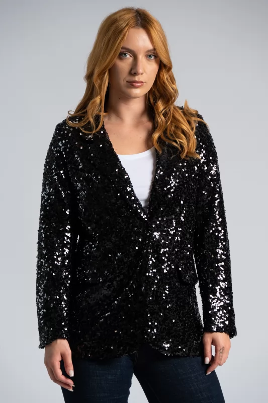 Classic Blazer Sequins