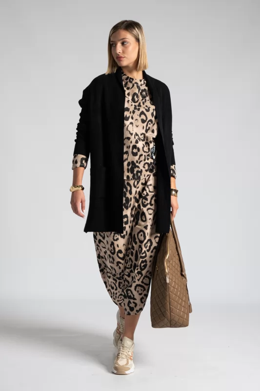 Salwar-form Leopar Print