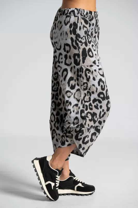 Salwar-form Leopar Print