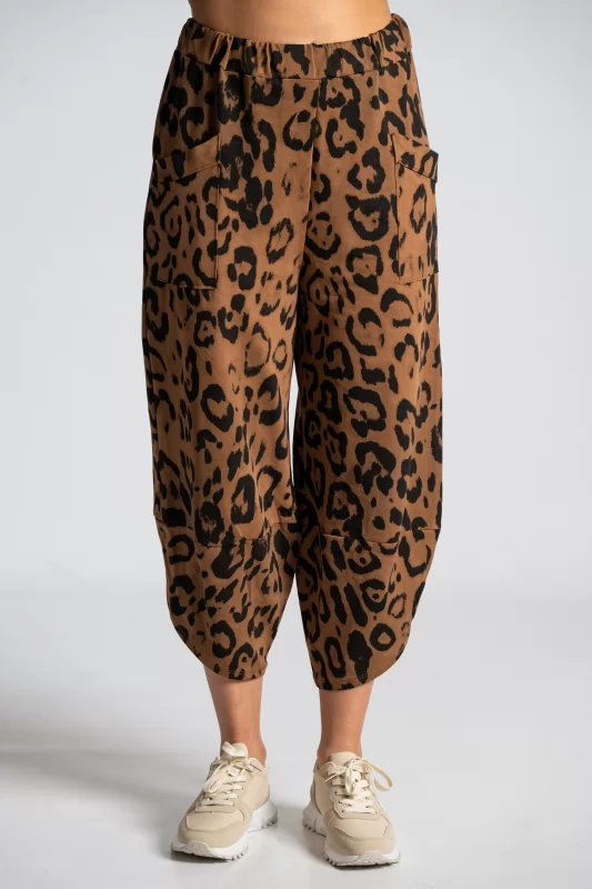 Salwar-form Leopar Print