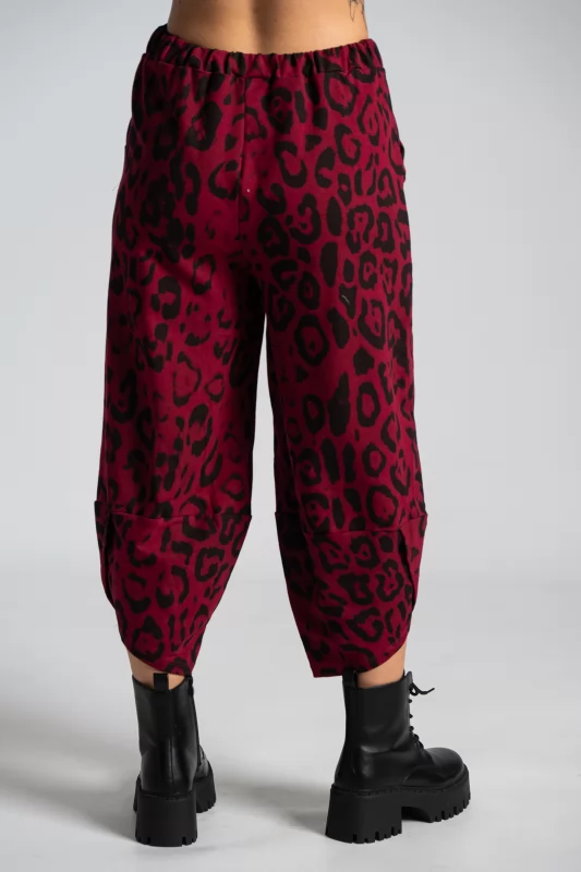 Salwar-form Leopar Print