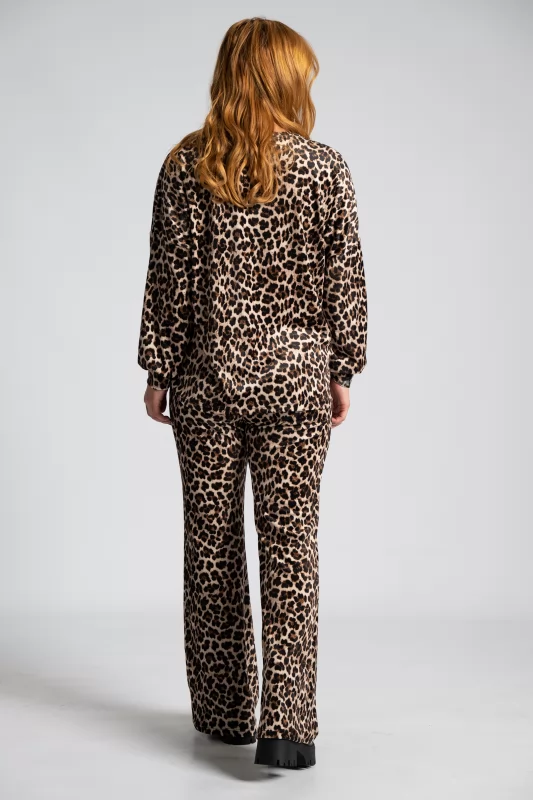 Σετ Φόρμας Velvet Animal Print