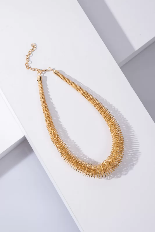 Set Necklace-Earring Gold