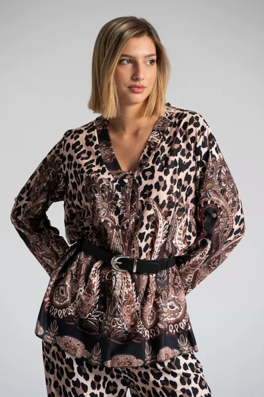 Σετ Λαχούρ Leopar Print