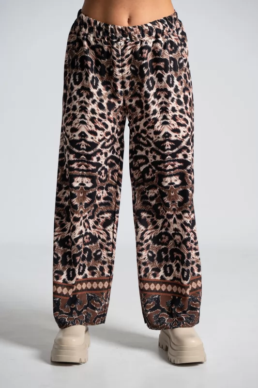 Set Blouse-Pants Leopar