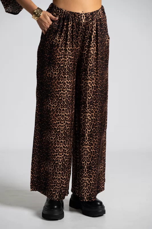 Set Blouse-Pants Leopar