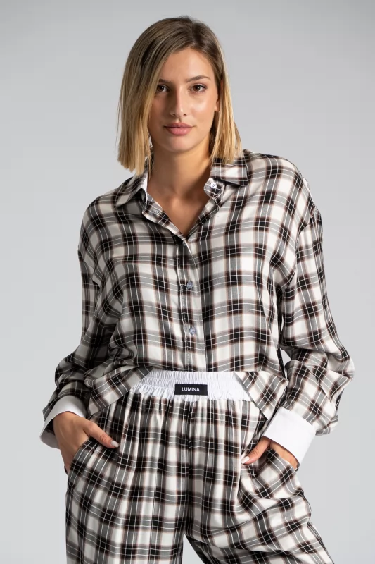 Set Shirt-Pants Plaid