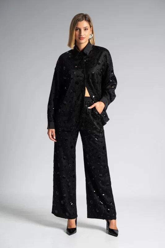 Set Shirt-pants Sequins