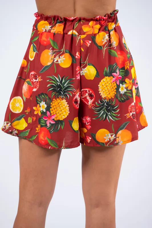 Set Top-Shorts Fruits Ekai