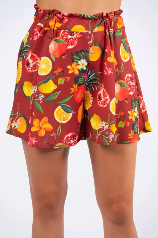 Set Top-Shorts Fruits Ekai