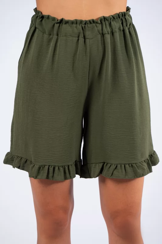 Set Top-Shorts Khaki