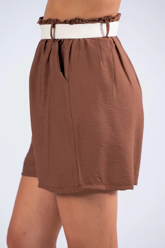 Shorts Belt Brown