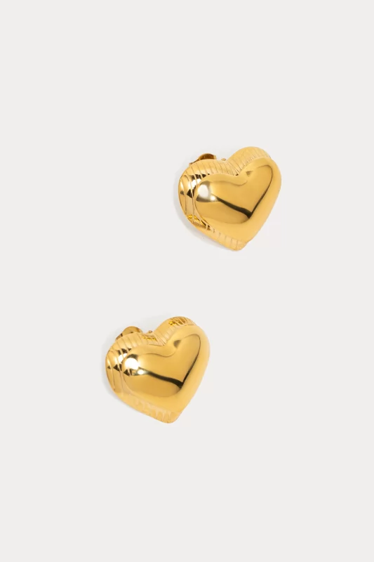 Earrings 3D Hearts