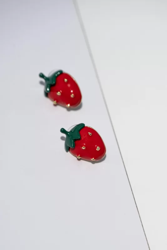 Σκουλαρίκια Strawberries