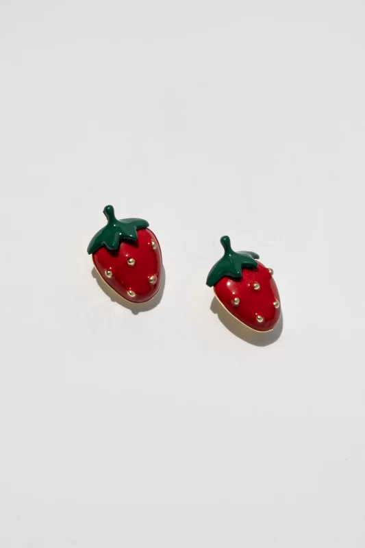 Σκουλαρίκια Strawberries