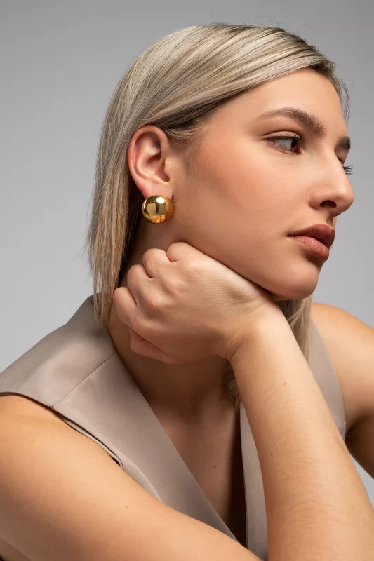 Earrings Round