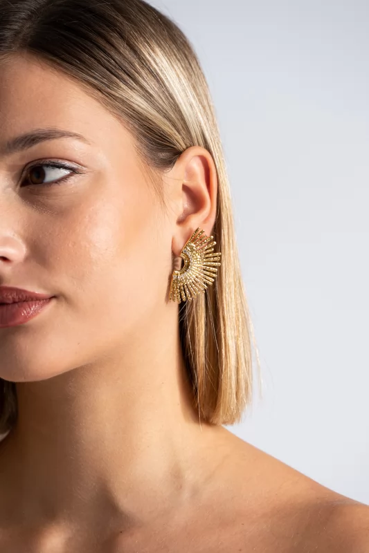 Earrings Sun Ray