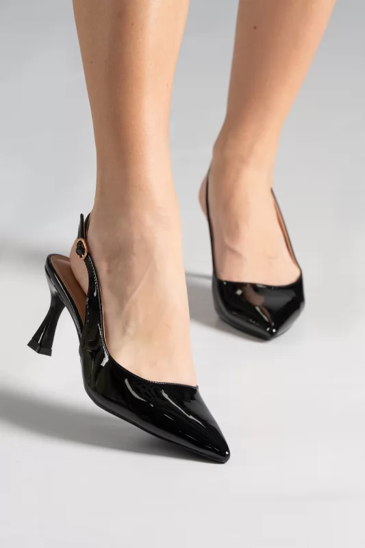 Slingback Γόβες Λουστρίνι