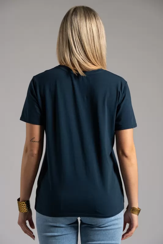 T-shirt Basic Βαμβακερό