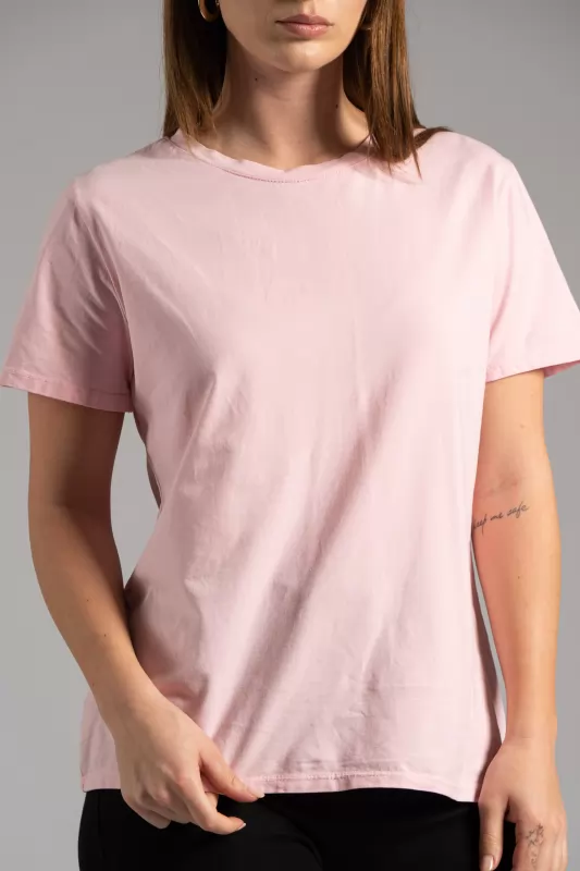 T-shirt Basic Βαμβακερό