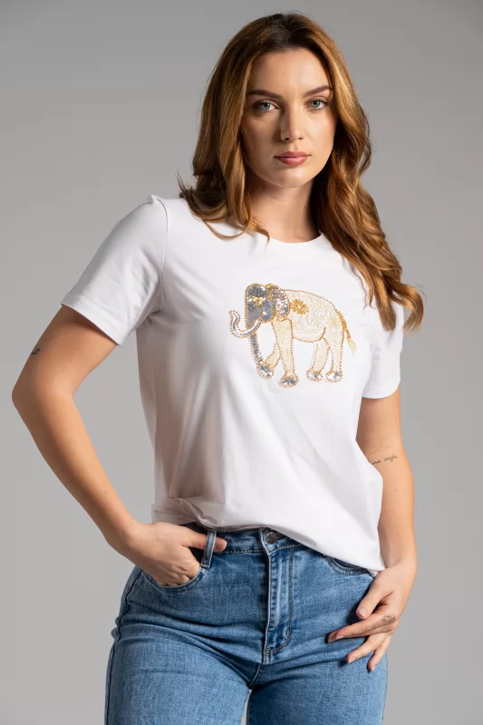 T-shirt Cotton Elephant