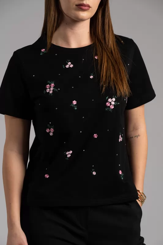 T-shirt Floral Τρουξ