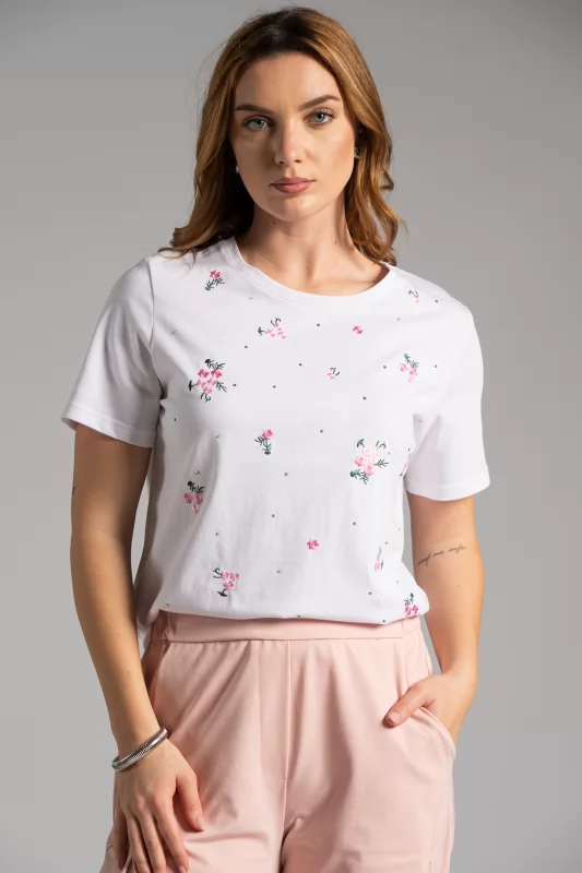 T-shirt Floral Τρουξ