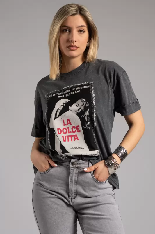 T-shirt Marilyn La Dolce Vita