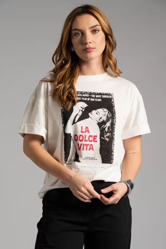 T-shirt Marilyn La Dolce Vita