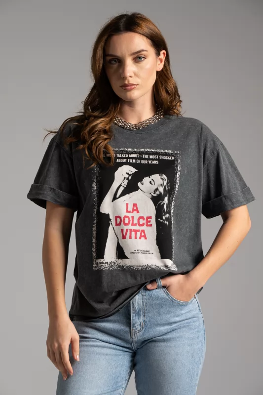 T-shirt Marilyn La Dolce Vita