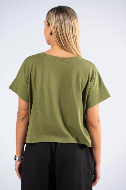 T-Shirt Small Pocket Khaki