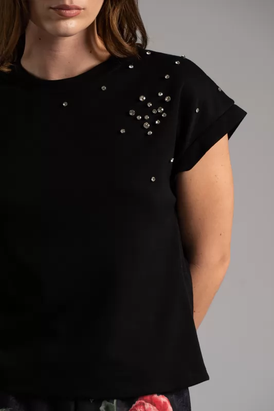 T-shirt Strass