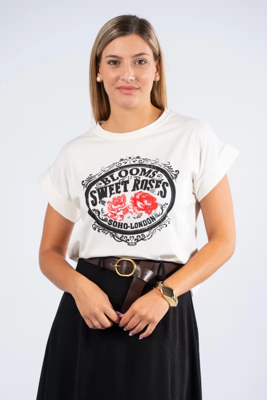 T-shirt Sweet Roses Sugar