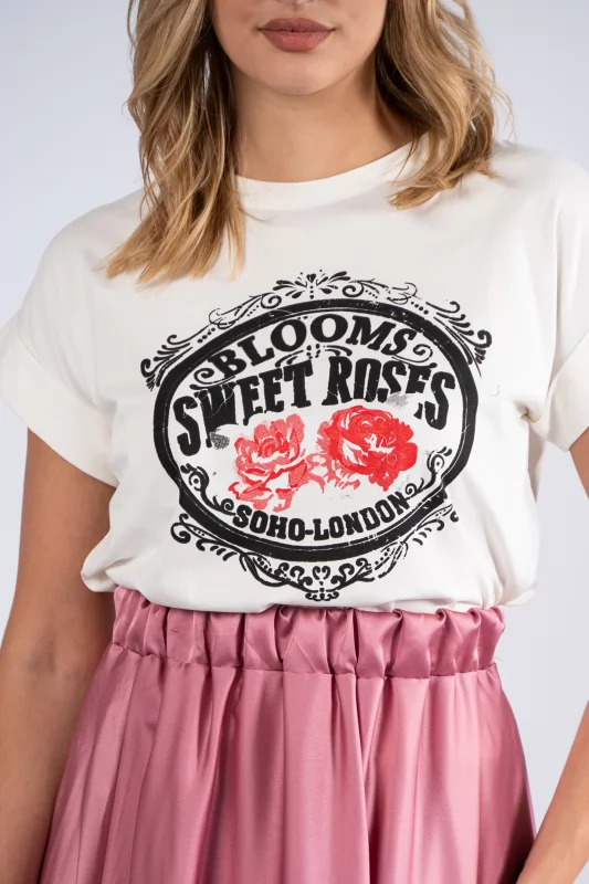 T-shirt Sweet Roses Sugar