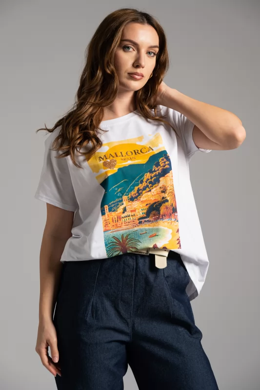 T-shirt Βαμβακερή Mallorca