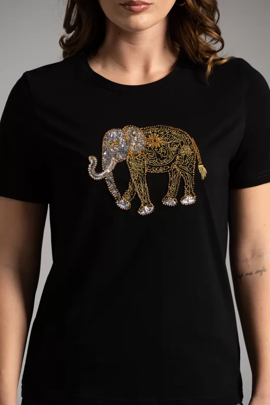 T-shirt Βαμβακερό Elephant