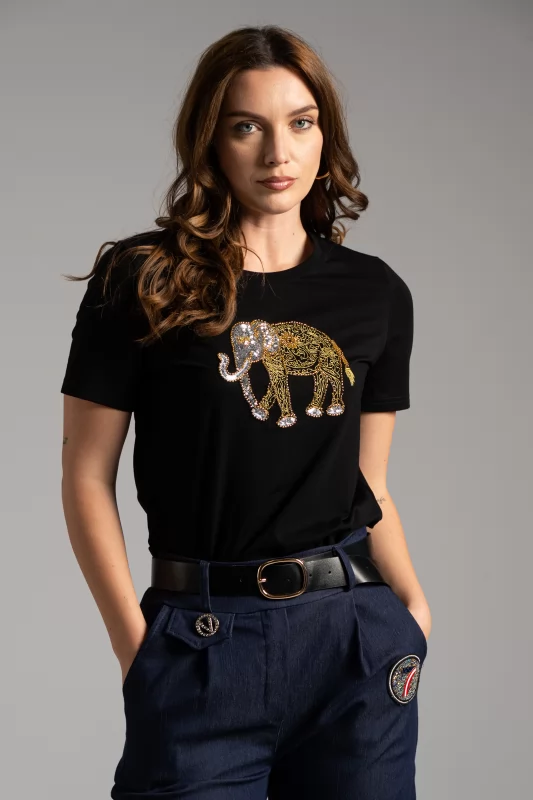 T-shirt Βαμβακερό Elephant