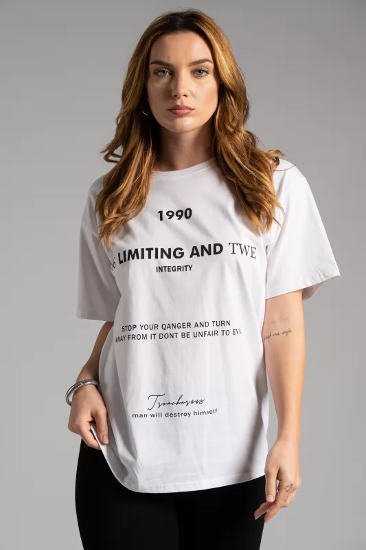 T-shirt Βαμβακερό Λογότυπο