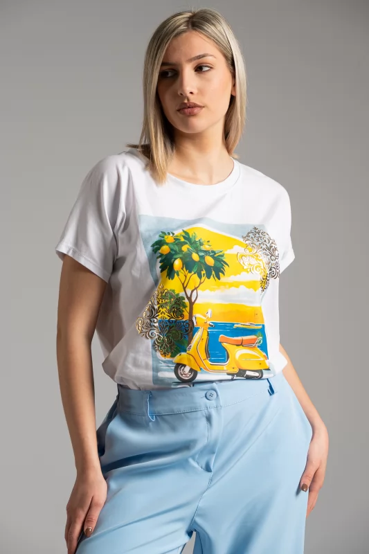 T-shirt Vespa