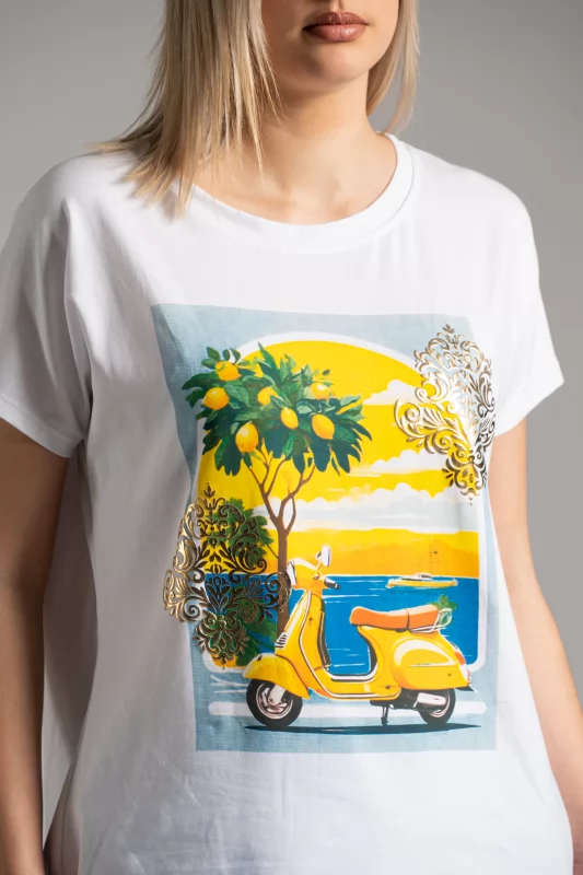 T-shirt Vespa