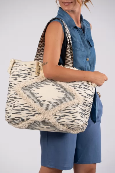 Bag Boho Waves Cream