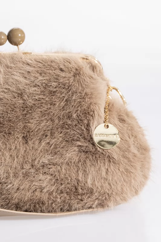 Furry Bag Clutch