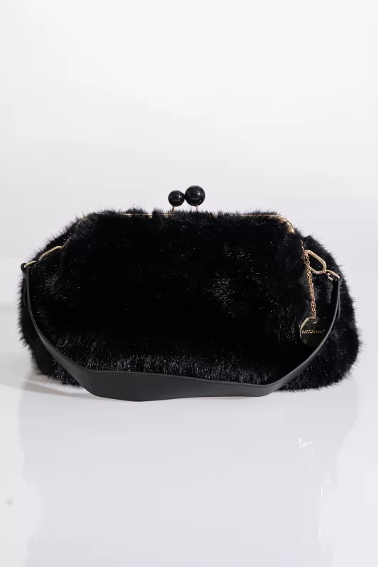 Furry Bag Clutch