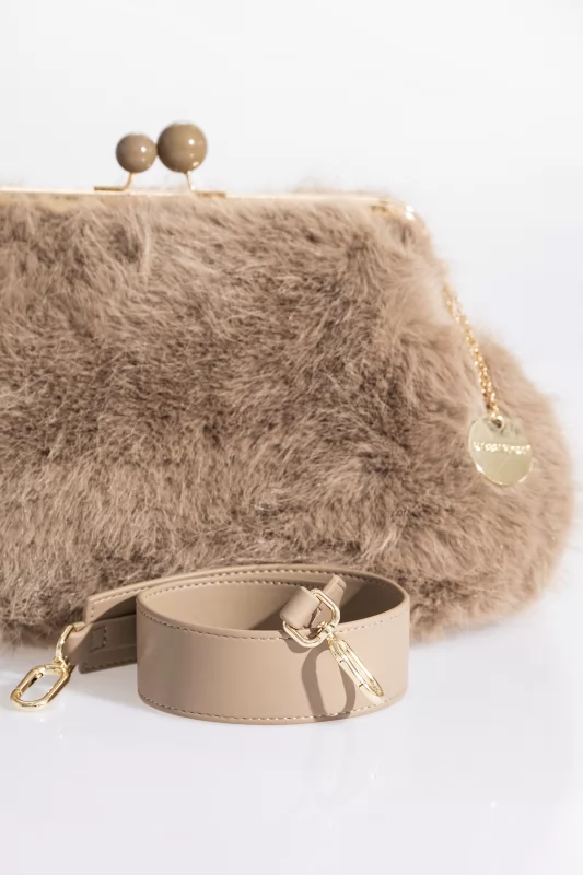 Furry Bag Clutch