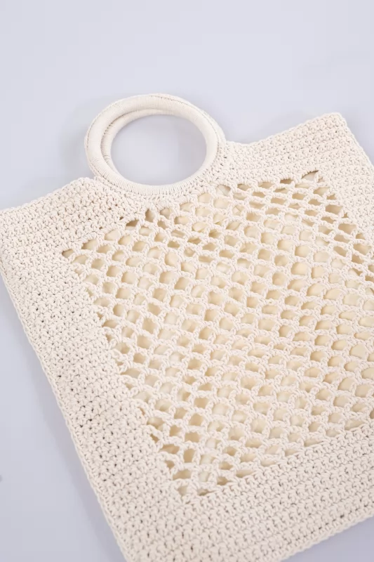 Bag Crochet Cream 