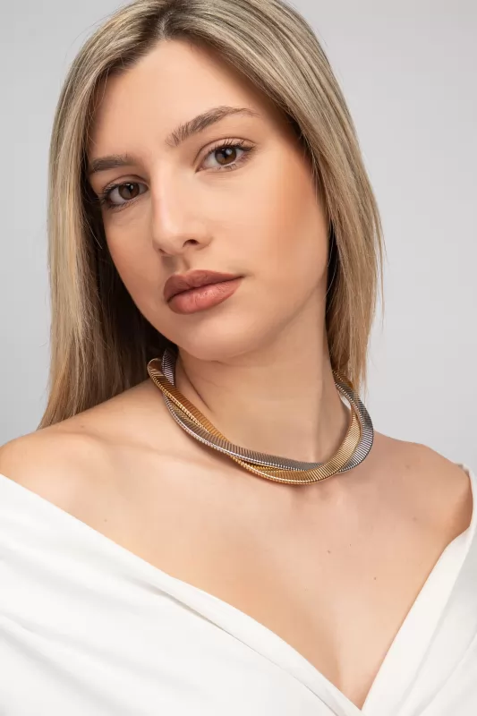 Choker Double Snake 