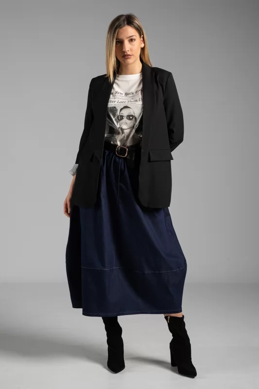 Jean Skirt Midi