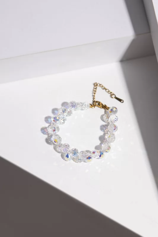 Bracelet Crystals White