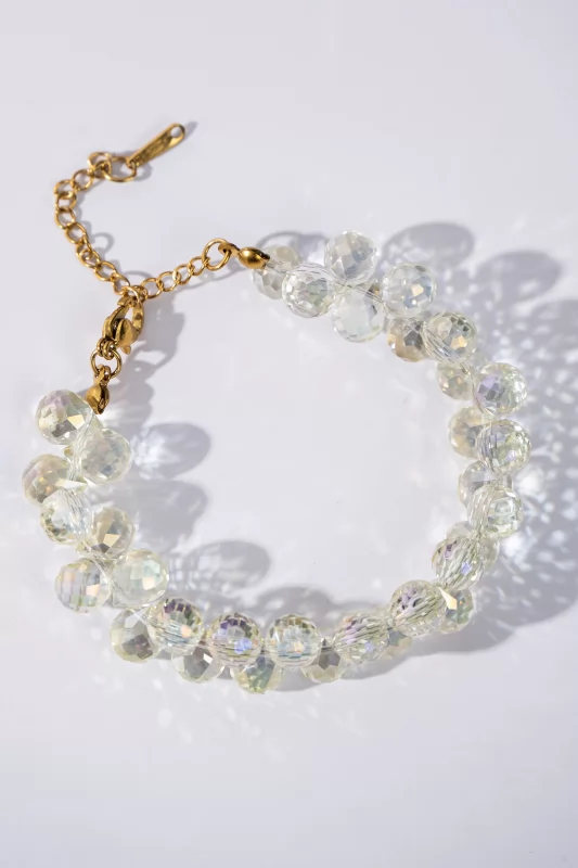 Bracelet Crystals Light Yellow